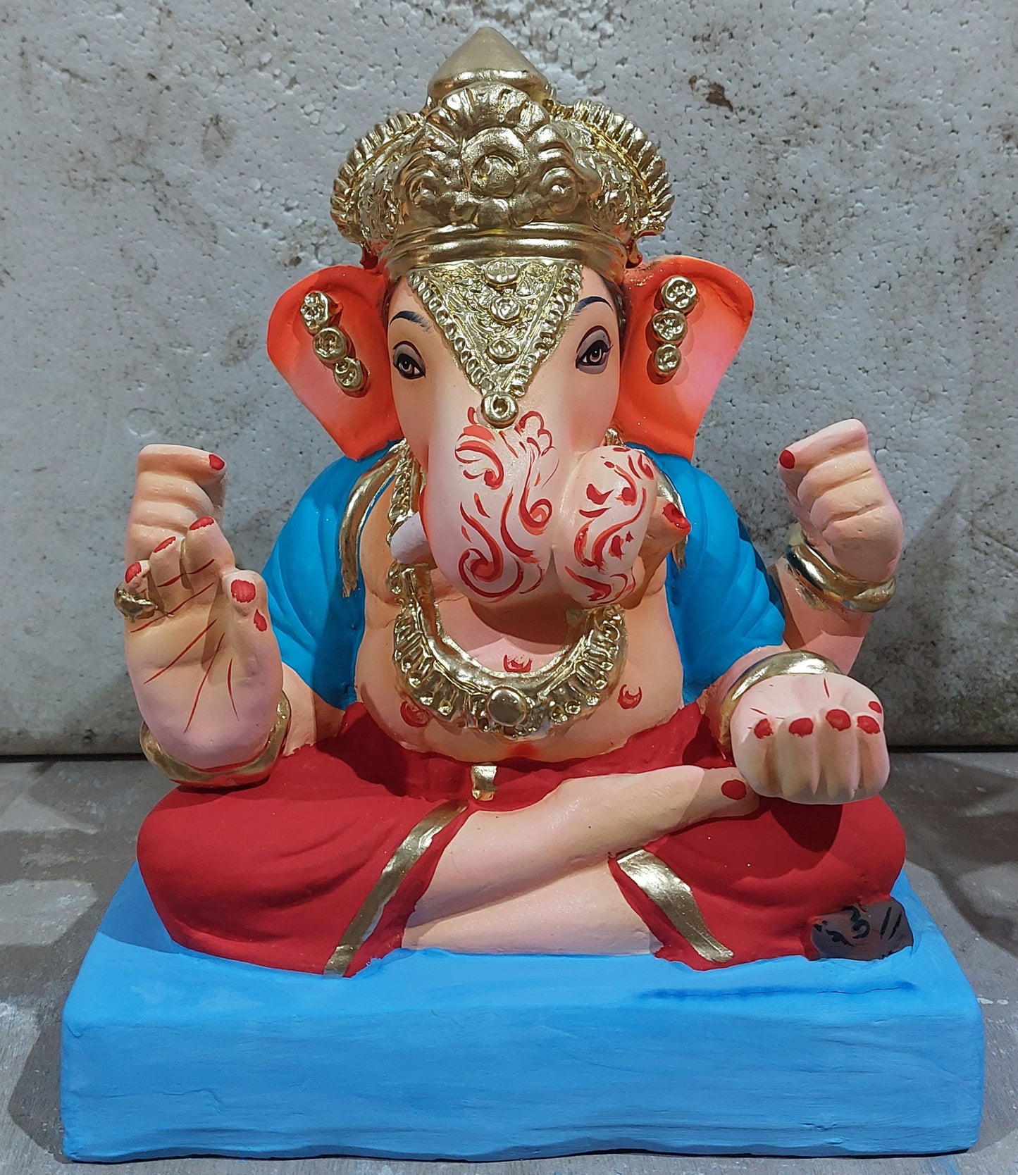 10" Dagadu Sheth Ganesh Idol