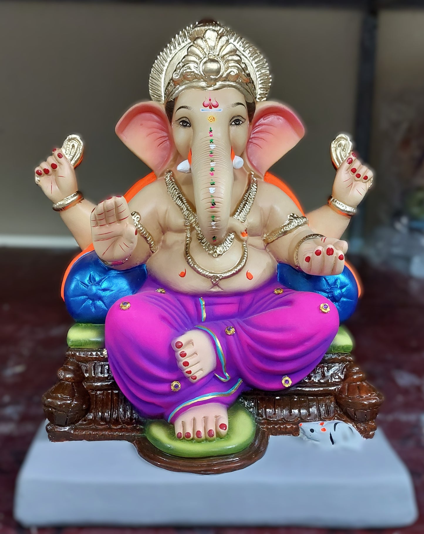 18" Chintamani Ganesh Idol