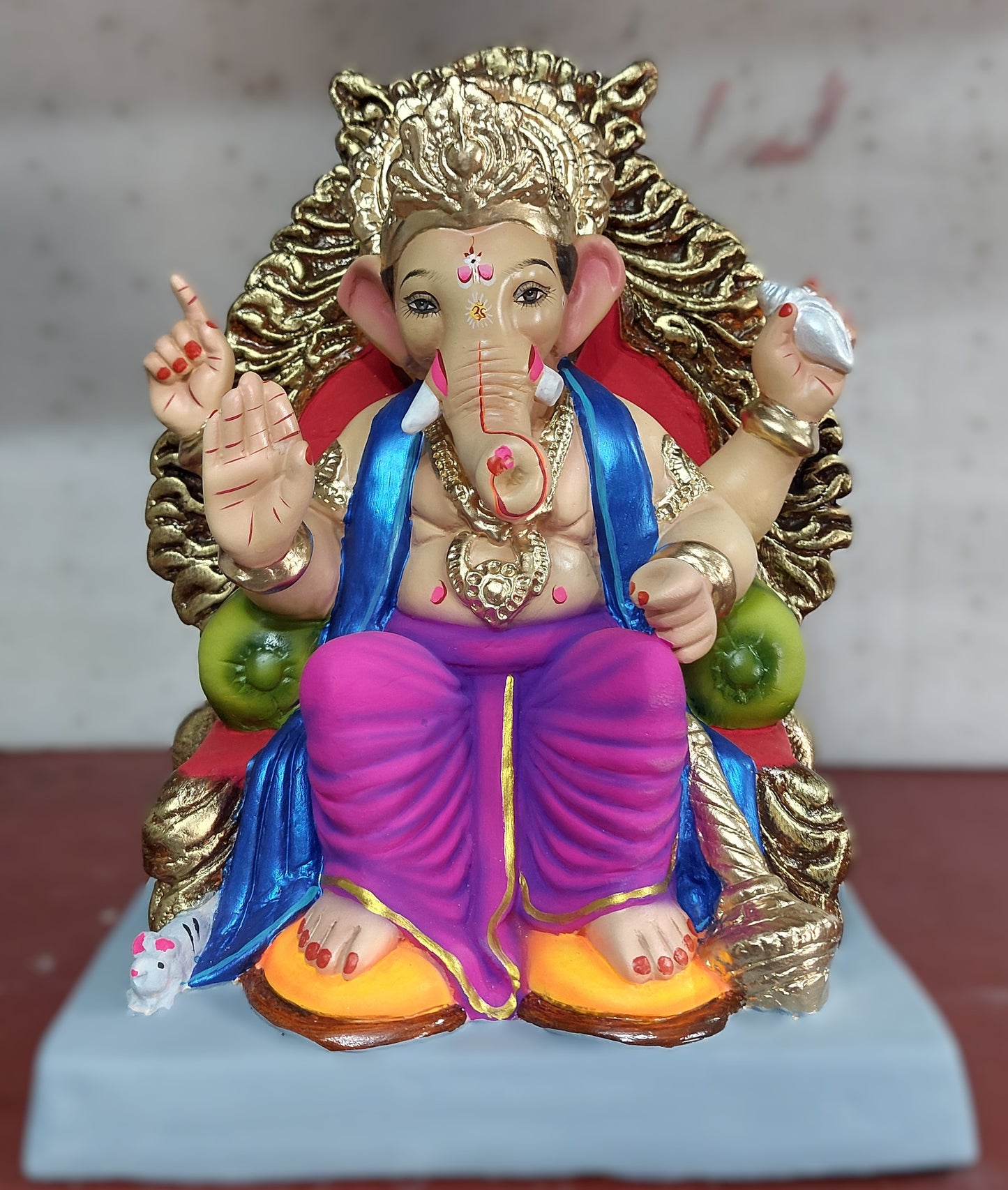 12" Lalbaug Ganesh Idol