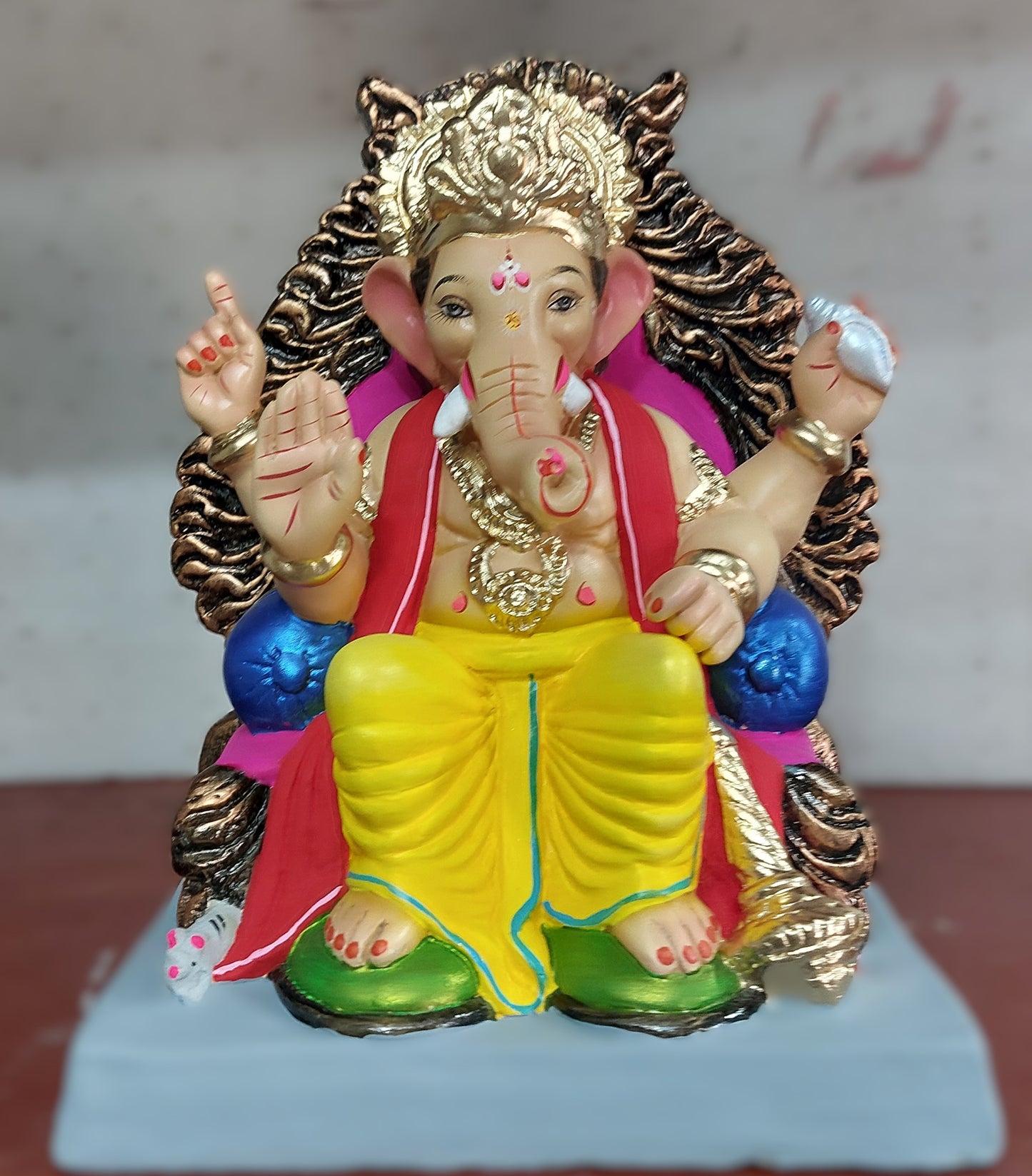 12" Lalbaug Ganesh Idol